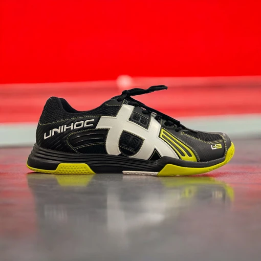 Innebandyskor Unihoc U3 Power färg svart lime